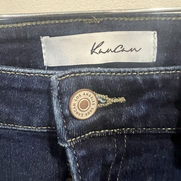 Kancan Women's Kennedy Mid Rise Dark Wash Ankle Skinny Jeans Size 7 / 27 - Picture 5 of 8